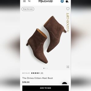 Madewell The Dimes kitten heel